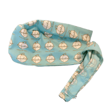 peaches surgical scrub caps