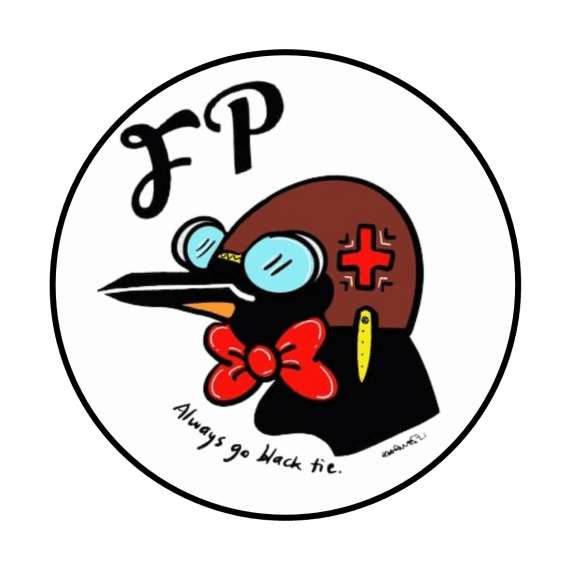 Flying Penguin Sticker